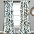 Devonia All Over Light Filtering Window Curtain Panel Set