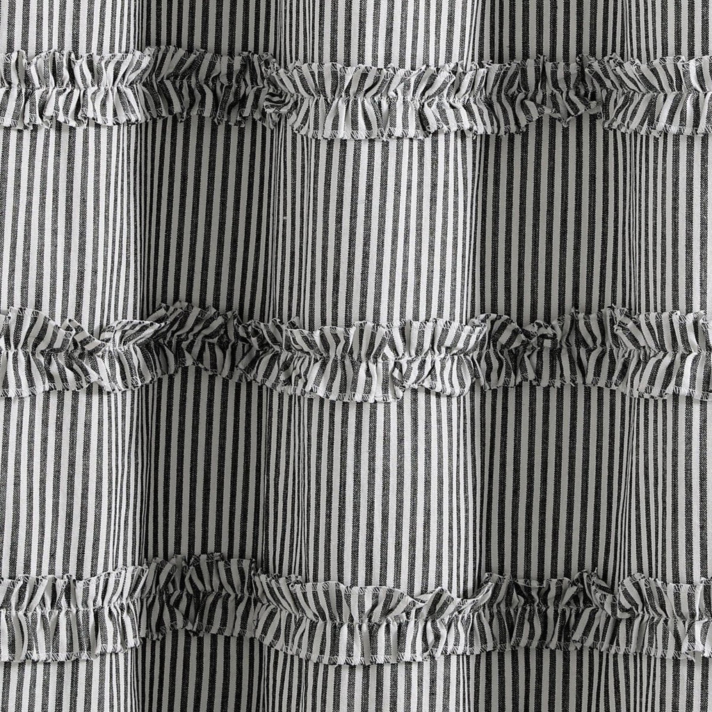 Vintage Stripe Yarn Dyed Shower Curtain
